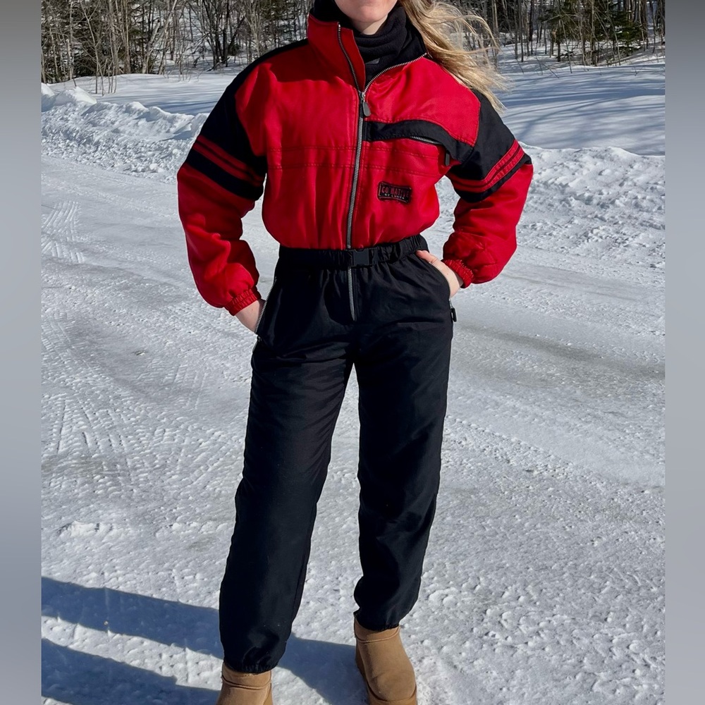 90's Go Native by LUHTA - Vintage Ski Suit Small